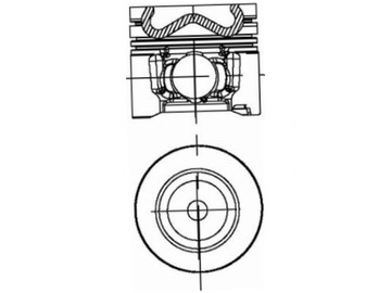 FAI AUTOPARTS PK148-050 PÍST