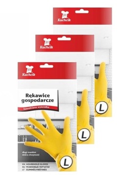 ПЕРЧАТКИ РЕЗИНОВЫЕ ПЕРЧАТКИ БЫТОВЫЕ L