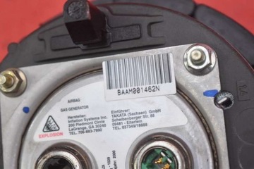 AIRBAG ULOŽENÍ VZDUCHOVÁ ŘIDIČE 33109680803X BMW E46 FACELIFT 01-06