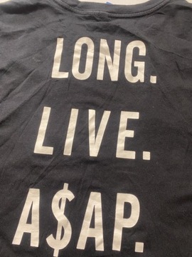 ASAP Rocky Long Live A$AP RAP HIP HOP ORYGINAL /XL