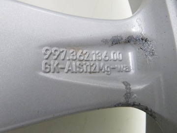 ALU RÁFKY 18'' PORSCHE 911 997 CARRERA 5X130