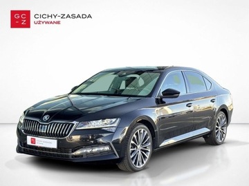 Skoda Superb III Liftback Facelifting 2.0 TSI 280KM 2023 Skoda Superb SalonPL LK TSI 280KM 4x4 Podgrz.Szyba.Kierownica WEBASTO ACC