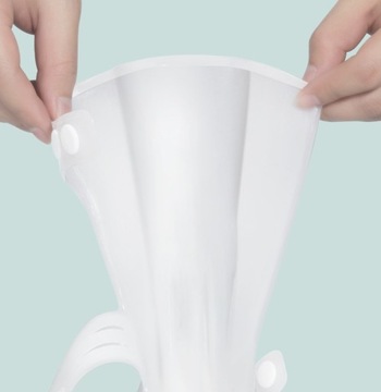 Силиконовые бахилы водонепроницаемые дождевые сапоги 25см.