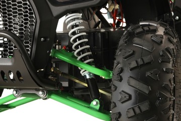 Электрический квадроцикл Dustrider 1500 Вт 60 В, 8 красных