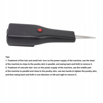 Электрический перощипатель для птицы ручной.