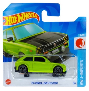 HW HOT WHEELS '73 HONDA CIVIC CUSTOM HKG40 2023