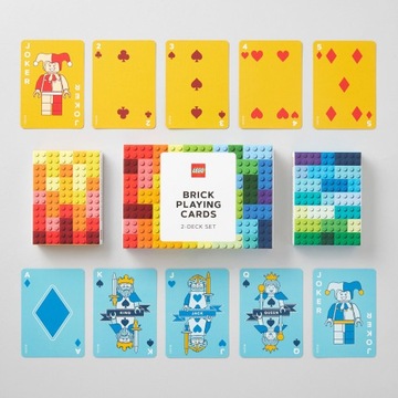 LEGO Akcesoria 5006906 - Karty do gry z klockami - Brick Playing Cards NOWY