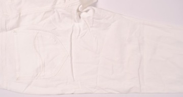 LEE ogrodniczki WHITE jeans BIB LOGGER _ M