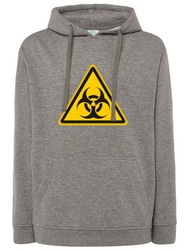 Męska bluza z kapturem BIOHAZARD M