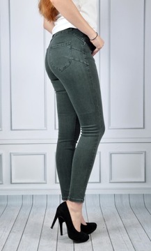 Spodnie Jeansy Damskie Push-Up Jeansowe Skinny NEW