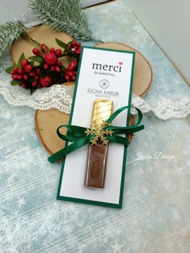 спасибо клиентам за ЛОГОТИП Merci в виде снежинки