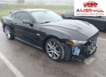 Ford Mustang VI Fastback Facelifting 5.0 Ti-VCT 460KM 2019 Ford Mustang Gt Premium 2019 5.0 Benzyna 460KM