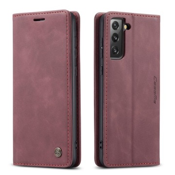ETUI SKÓRA NA KLAPKĘ Z MAGNESEM SAMSUNG S21