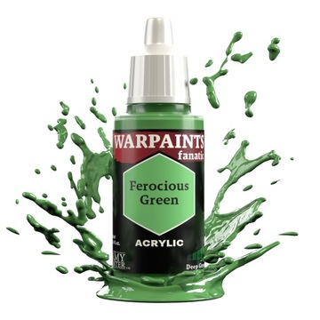 The Army Painter: Warpaints - Fanatic - Ferocious Green NEW