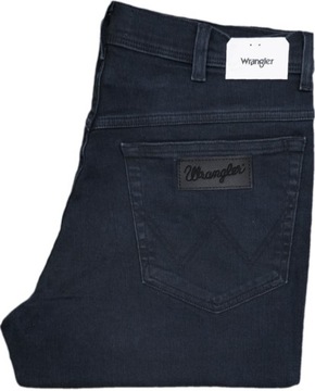 WRANGLER TEXAS SLIM bruised river spodnie jeansowe regular W33 L32