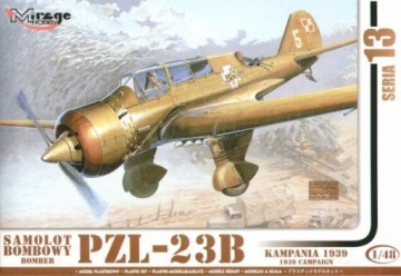 PZL-23B карась польський літак - кампанія 1939