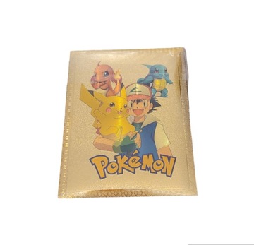POKEMON ZŁOTE KARTY KOLEKCJONERSKIE DO GRY 10 SZTUK GOLDEN EDYCJA SPECJALNA