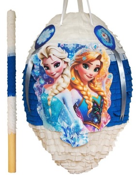 PINIATA KRAINA LODU FROZEN ELSA ELZA XL + KIJ
