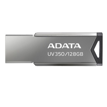 Флэш-накопитель ADATA UV350, 128 ГБ, USB 3.2, металлический