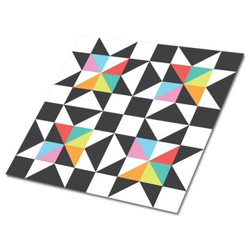 Panel kafelek winylowy 30x30 cm Geometryczny wzór