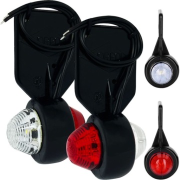 LAMPA OBRYSOWA OBRYSÓWKA BOCZNA WISZĄCA KOMPLET