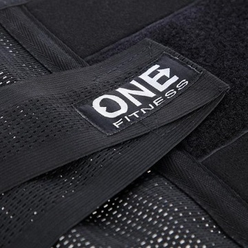 Pas stabilizujący usztywniający plecy do ćwiczeń r. XL PS130 One Fitness