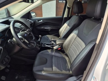 Ford Kuga II SUV 2.0 Duratorq TDCi 163KM 2013 Ford Kuga Sliczna biala Titanium 2.0 TDCI 163KM Naped 4x4 200tys km orygin, zdjęcie 13