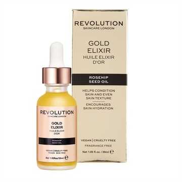 REVOLUTION SKINCARE GOLD ELIXIR OLEJEK Z RÓŻY 30 ml