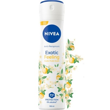 NIVEA WOMAN DEZODORANT ANTYPERSPIRANT SPRAY DAMSKI EXOTIC FEELING dla Pani