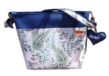 Torba do wózka organizer pojemna z zaczepami eko