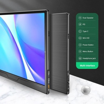 Портативный монитор UPERFECT Ultra A23 с диагональю 15,6 дюйма и разрешением 4K