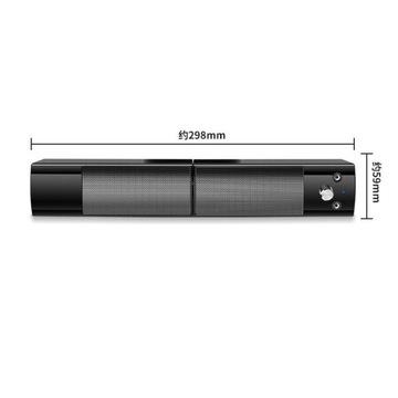 Проводная Bluetooth-колонка с объемным звуком Mini Black
