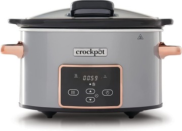 Мультиварка Crock-Pot CSC059X 3,5 л серебристый/серый 180 Вт