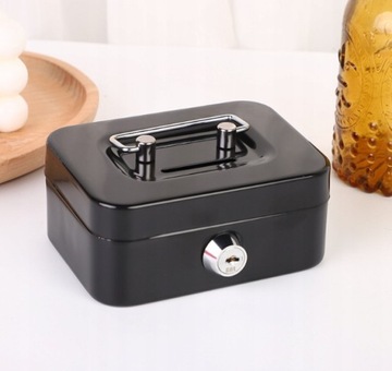 МЕТАЛЛИЧЕСКАЯ КАССЕТА ULTRA PRO БАНКНОТЫ МОНЕТЫ МОНЕТЫ СЕЙФ + КЛЮЧИ