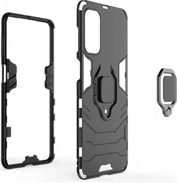 Etui plecki do Oppo Reno 8 +SZKŁO | IRON RING