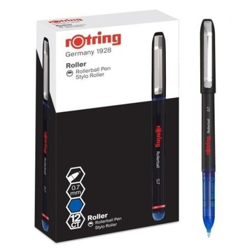 PIÓRO KULKOWE 0.7MM NIEBIESKIE (12SZT), ROTRING