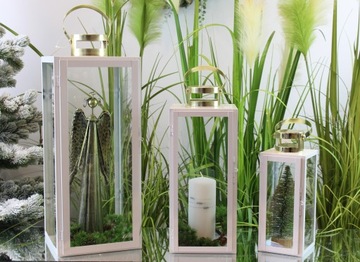 Фонарь фонарь черное золото H54 DEcodomi