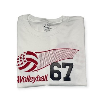 Мужская футболка PORT&COMPANY USA VOLLEYBALL XL