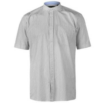 Мужская рубашка Pierre Cardin, черно-белая, XL