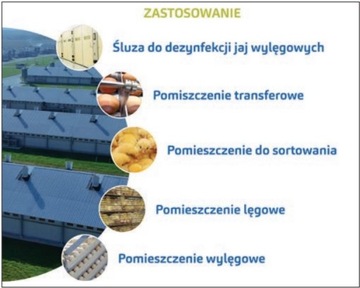 Адаптация Фумагри ХА 500м3 при наличии инкубационных яиц в птицефабрике
