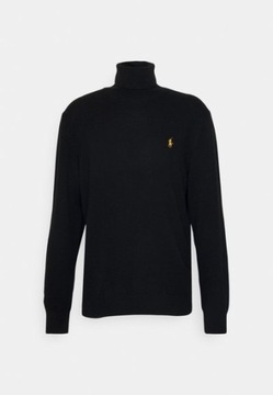 Sweter golf czarny wełniany Polo Ralph Lauren S