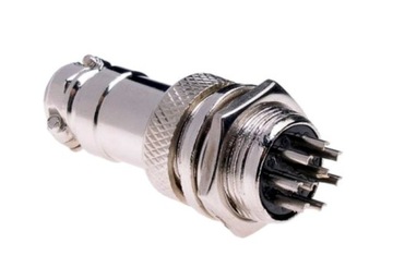 Złącze GX16 wtyk + gniazdo 7pin MPLT