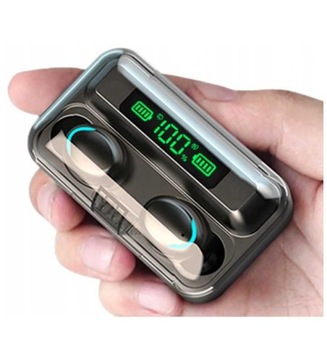 SŁUCHAWKI BEZPRZEWODOWE TWS BTH-F9+-5C WIRELESS BT
