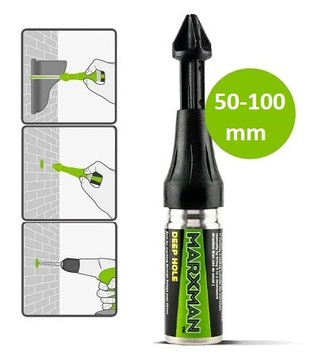 Профессиональный маркер для разметки отверстий 100мм Marxman MARX488750 Зеленый