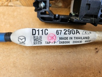 KLIKA DVEŘE PŘEDNÍ LEVÝ MAZDA CX-3 14-21R KEYLESS