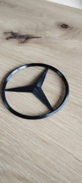 Логотип Mercedes на крышке двигателя Звезда 60 мм.