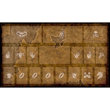 Властелин колец: путешествие резиновая доска для игрока