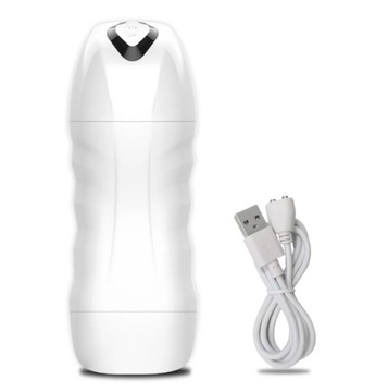 Masturbator ssący posuwisty TOUCH HONEY Automatic Sucking FJB15 biały anal