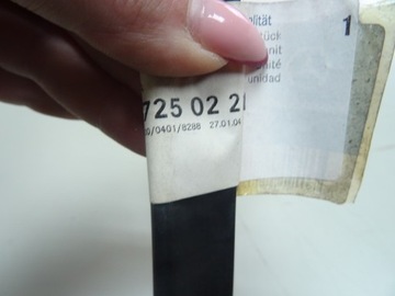 USZCZELKA SZYBY TYLNEJ MERCEDES A4617250221 OEM