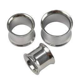 Туннель/Заглушка - Классическое серебро - Пирсинг - 6 мм